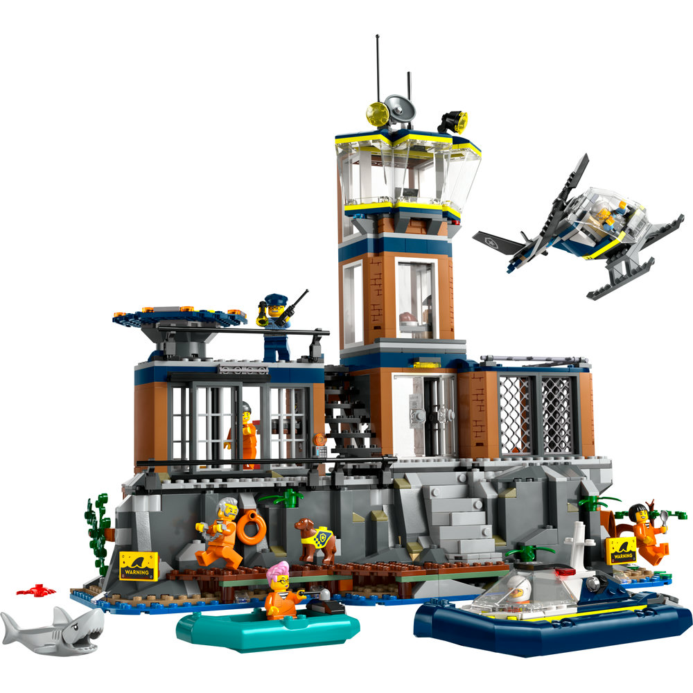 LEGO City Police Prison Island Building Toy 60419 - Image 2