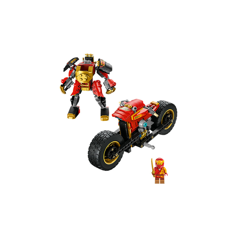LEGO NINJAGO Kai’s Mech Rider EVO 71783 Building Toy Set (312 Pieces) - Image 6