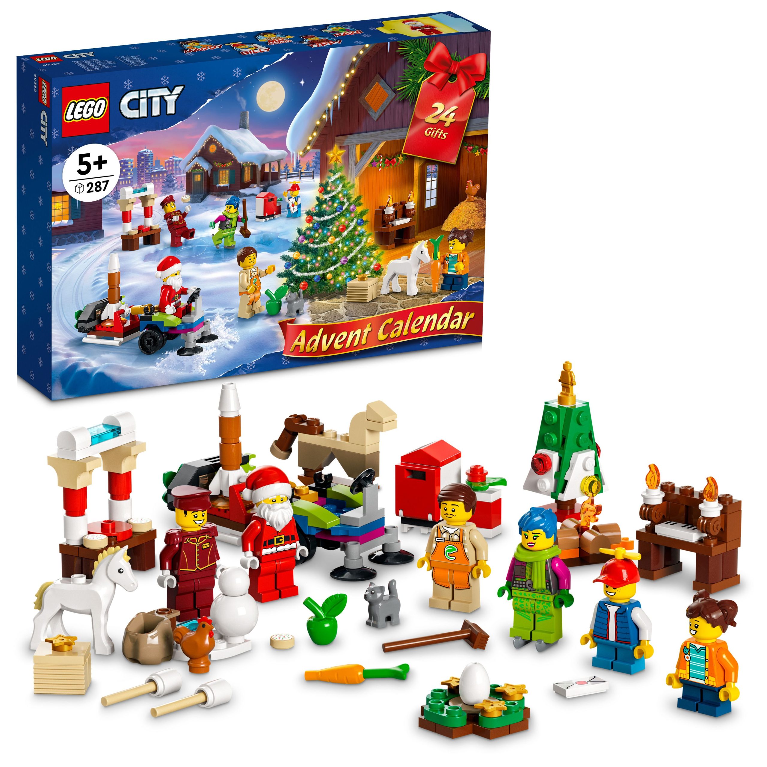 LEGO City Advent Calendar 2022 Set 60352 - Image 1