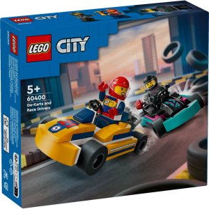 LEGO City Go-Karts and Race Drivers Toy Set 60400 - Image 8