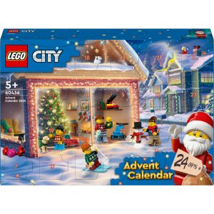 LEGO City Christmas Advent Calendar 2024 Toy Set 60436 - Image 1