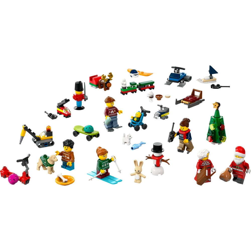 LEGO City Christmas Advent Calendar 2024 Toy Set 60436 - Image 2