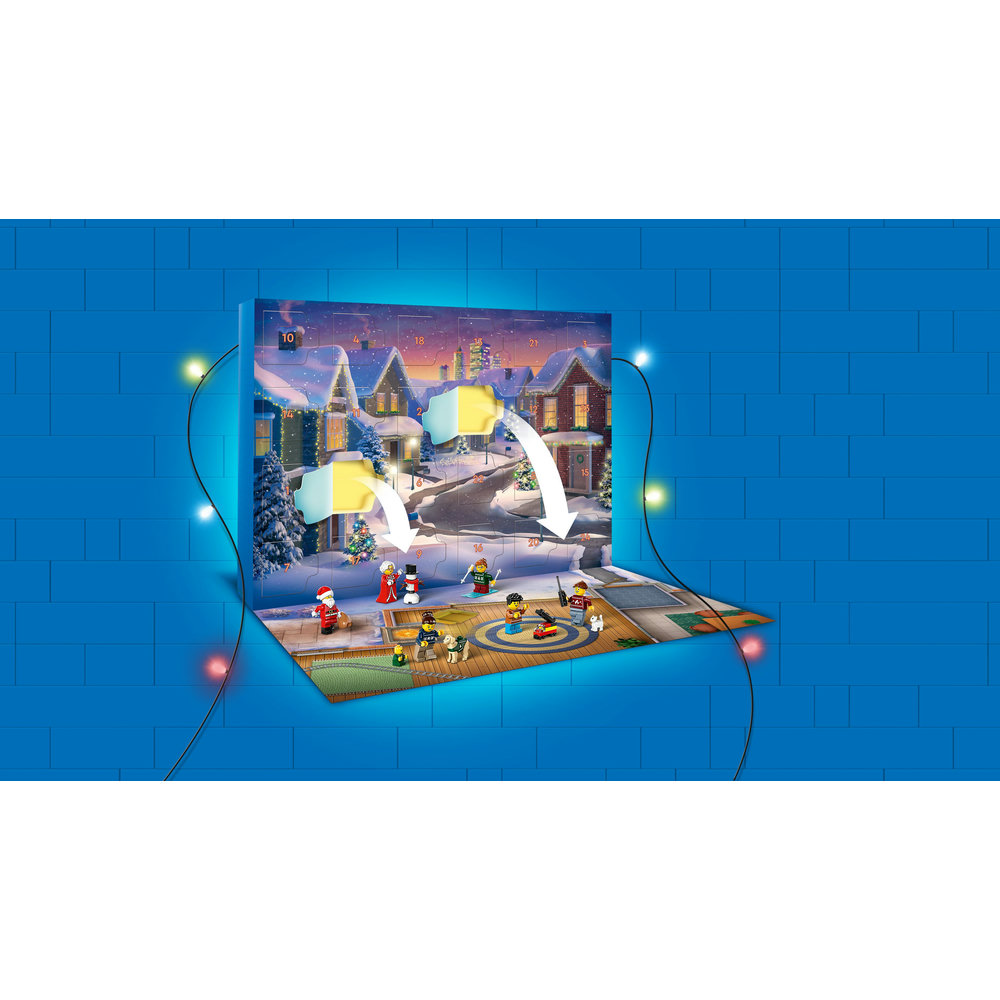 LEGO City Christmas Advent Calendar 2024 Toy Set 60436 - Image 6