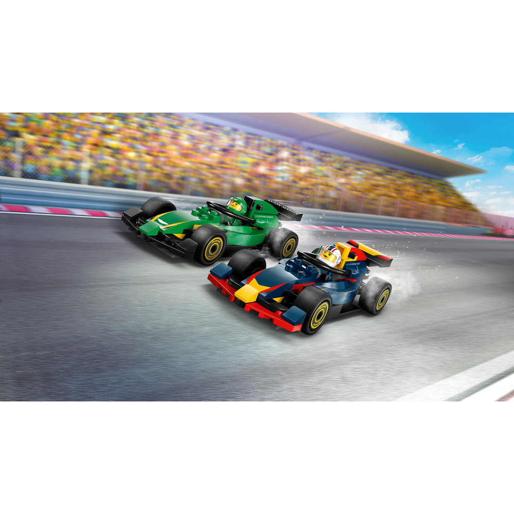 LEGO City F1 Truck with RB20 & AMR24 F1 Cars Toy Racing Transporter Set 60445 - Image 5