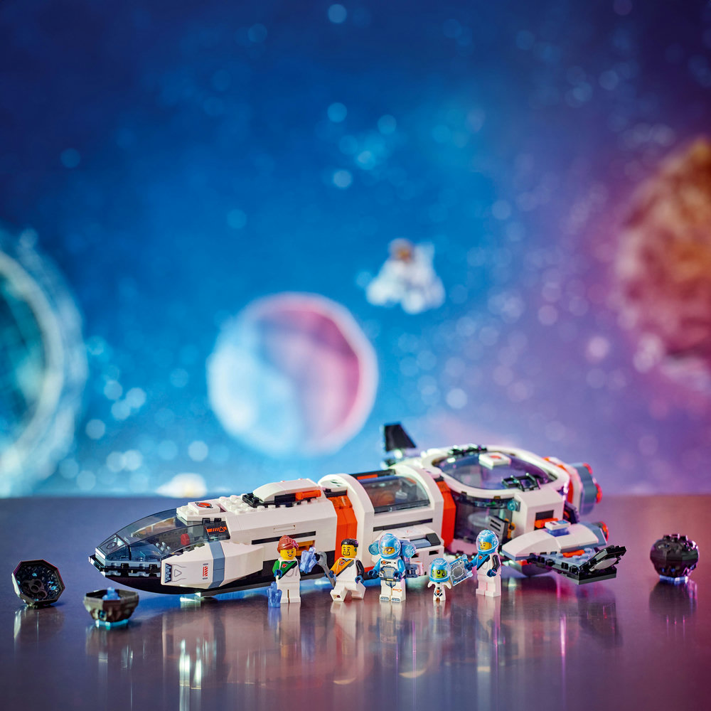 LEGO City Modular Galactic Spaceship, Outer Space Toy for Kids 60446 - Image 12
