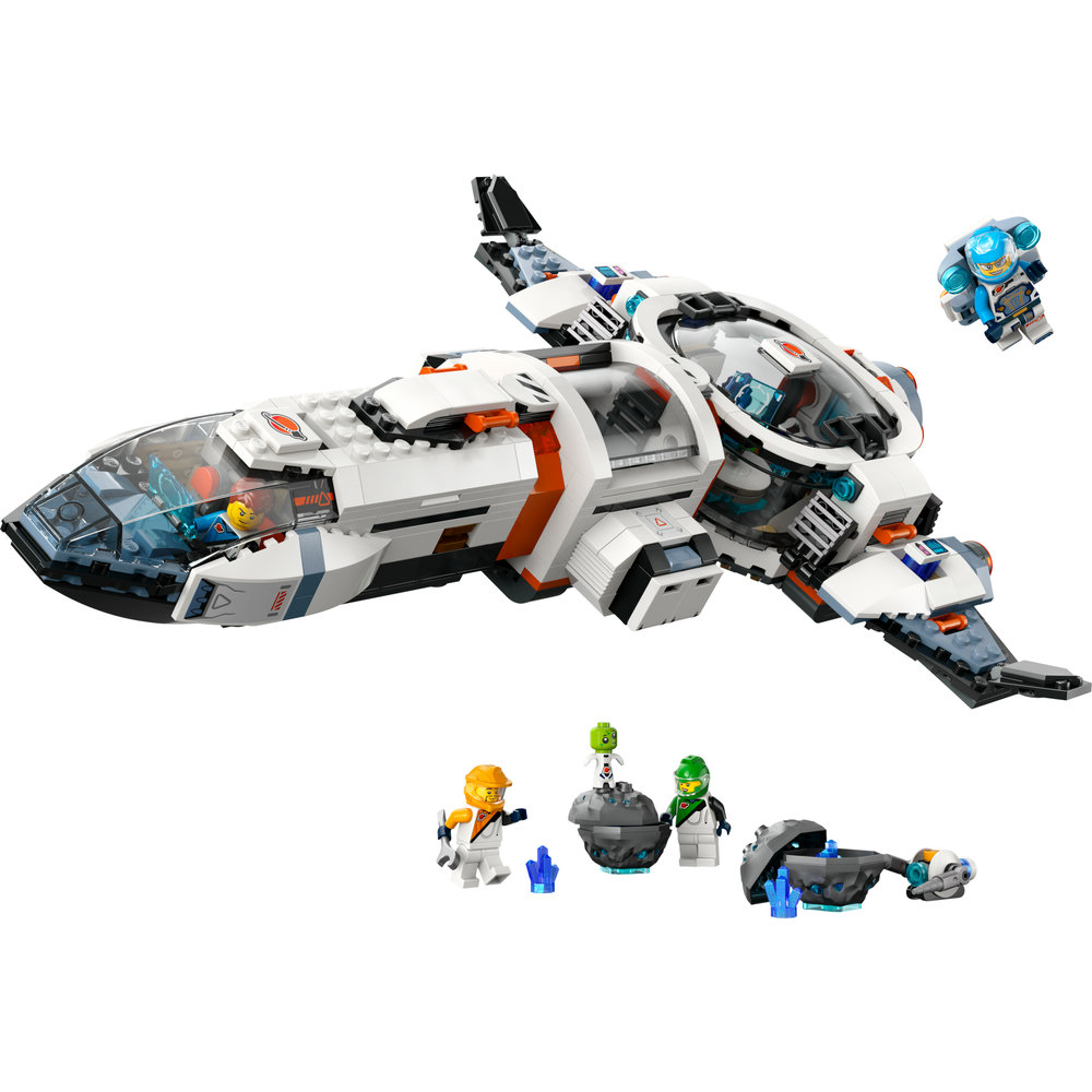 LEGO City Modular Galactic Spaceship, Outer Space Toy for Kids 60446 - Image 2