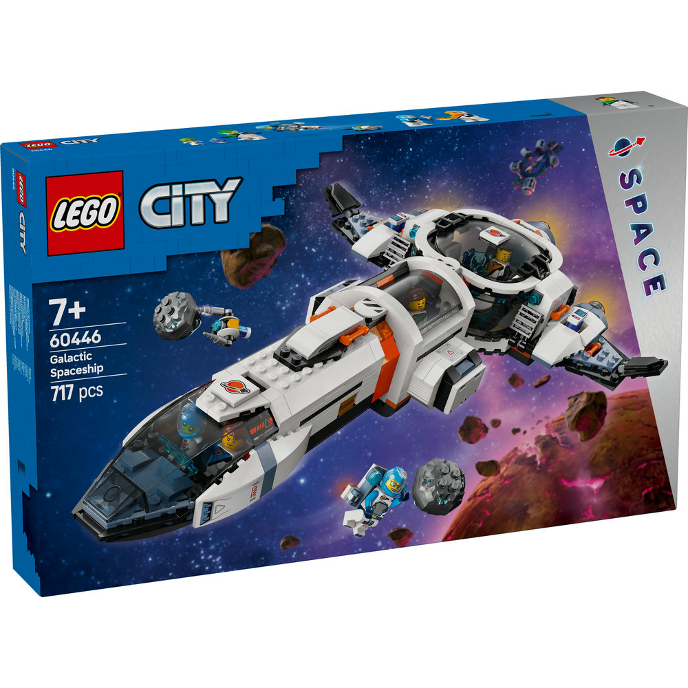 LEGO City Modular Galactic Spaceship, Outer Space Toy for Kids 60446 - Image 8
