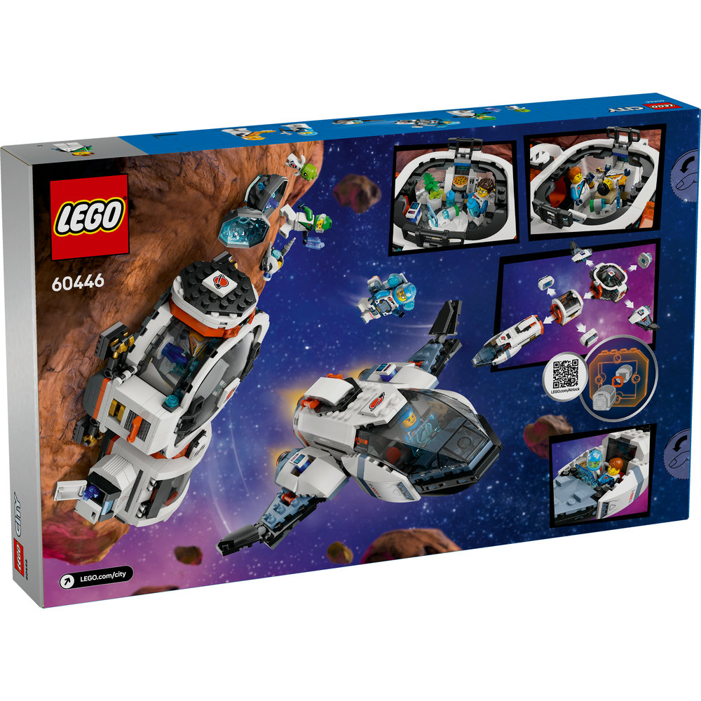 LEGO City Modular Galactic Spaceship, Outer Space Toy for Kids 60446 - Image 9