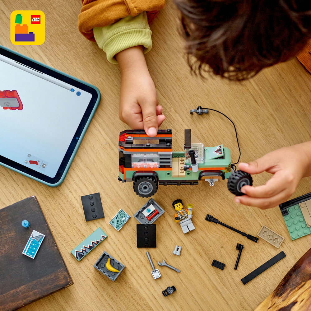 LEGO City Off-Road 4x4 Mountain Truck Adventure Toy 60447 - Image 12