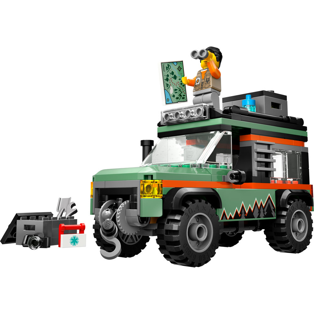 LEGO City Off-Road 4x4 Mountain Truck Adventure Toy 60447 - Image 2