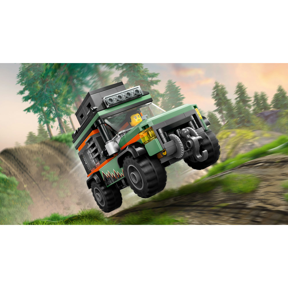 LEGO City Off-Road 4x4 Mountain Truck Adventure Toy 60447 - Image 4