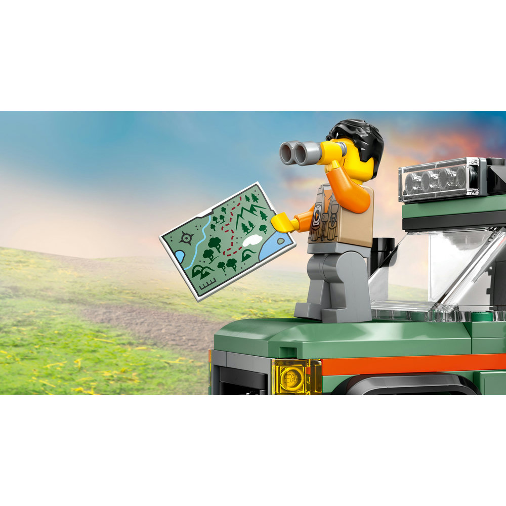 LEGO City Off-Road 4x4 Mountain Truck Adventure Toy 60447 - Image 5