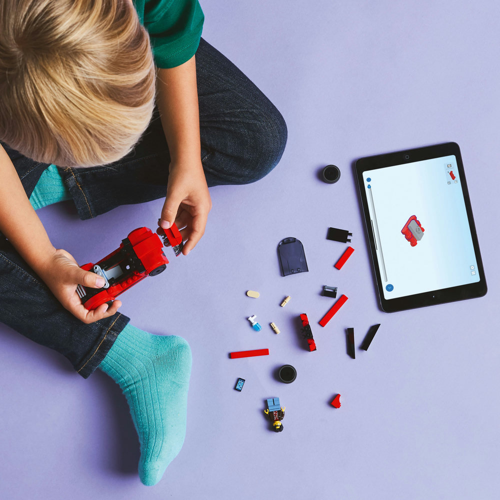 LEGO City Red Sports Car Supercar Toy Vehicle Set 60448 - Image 11