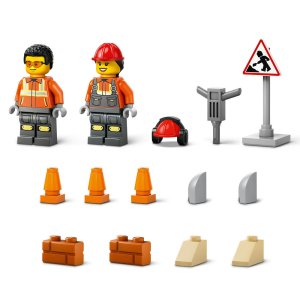 LEGO City Yellow Construction Wheel Loader Buildable Vehicle Set 60450 - Image 11