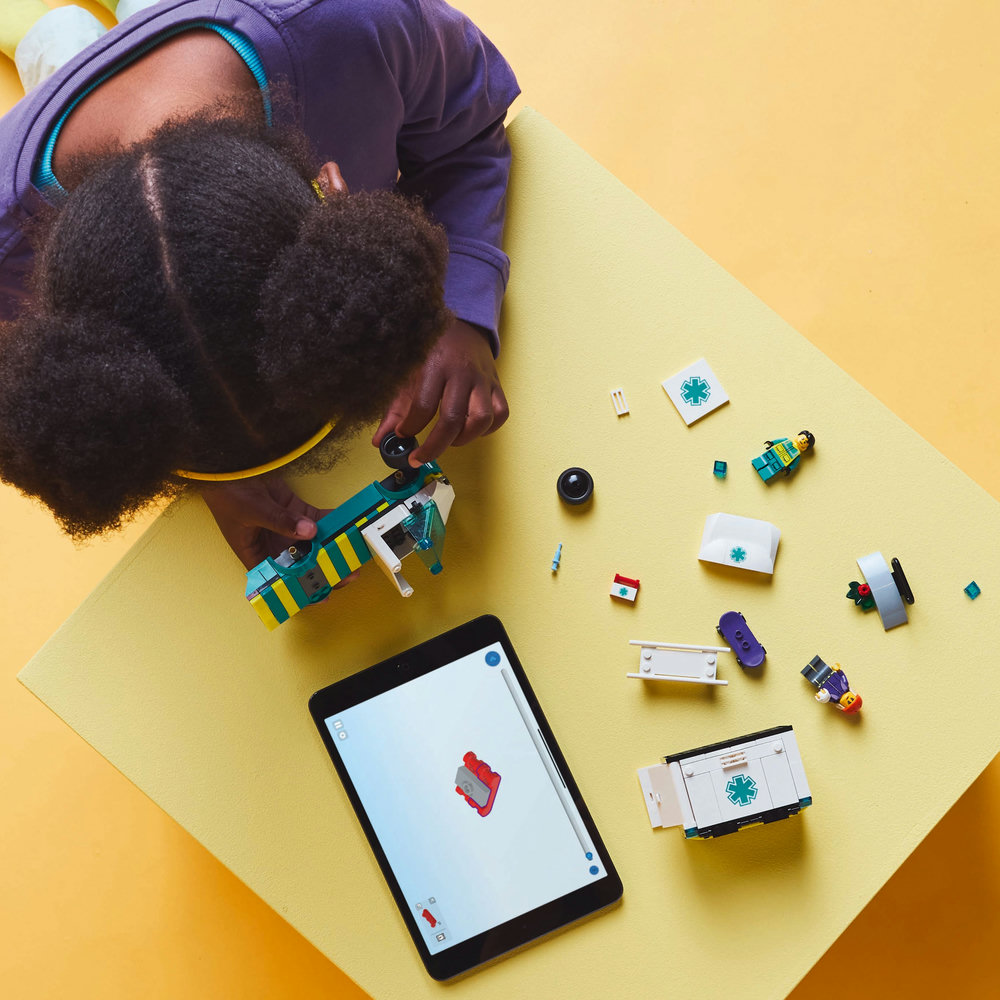 LEGO City Emergency Ambulance Toy Truck Building Set 60451 - Image 11