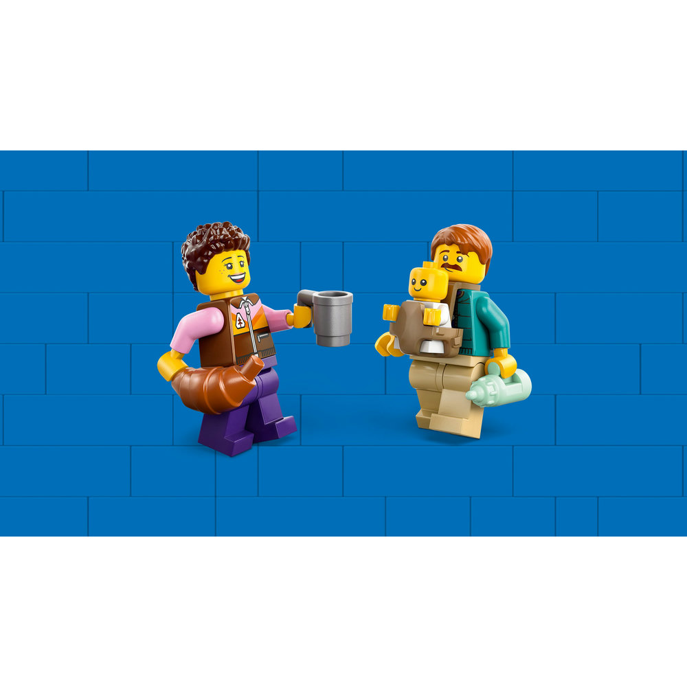 LEGO City Holiday Adventure Camper Van Toy Vehicle Set 60454 - Image 6