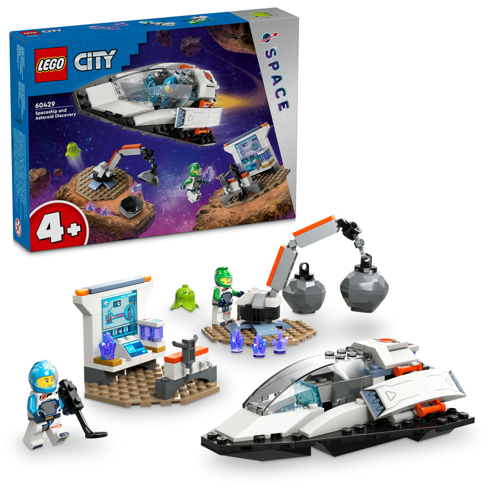 LEGO City Spaceship and Asteroid Discovery Set 60429 - Image 1