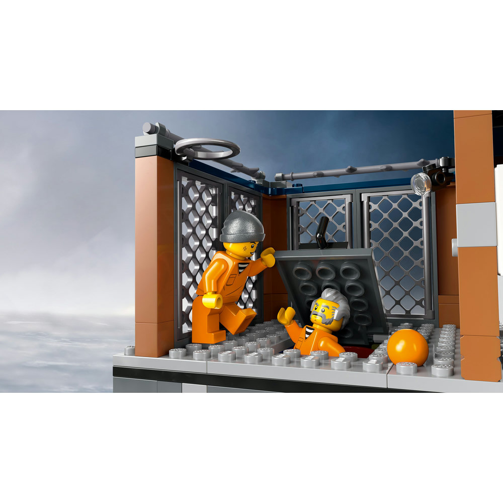 LEGO City Police Prison Island Building Toy 60419 - Image 5