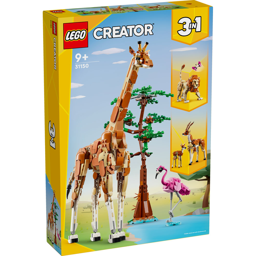 LEGO Creator Wild Safari Animals 3in1 Set 31150 - Image 8