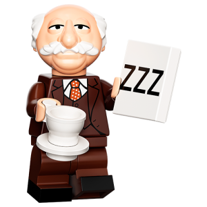 Waldorf The Muppets LEGO Minifigure 71033 - Image 1