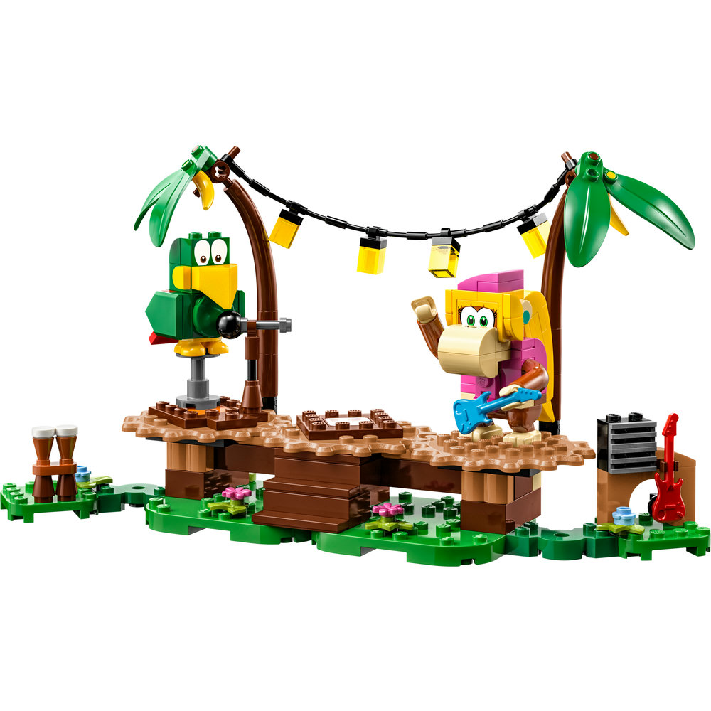 LEGO Super Mario Dixie Kong’s Jungle Jam Expansion Set 71421 Building Toy Set (174 Pieces) - Image 2