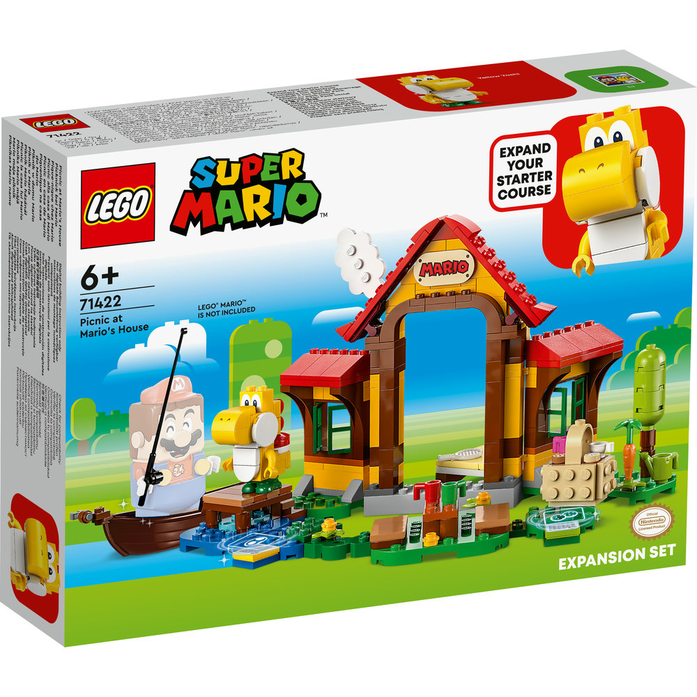 LEGO Super Mario Picnic at Mario’s House Expansion Set 71422 (259 Pieces) - Image 7