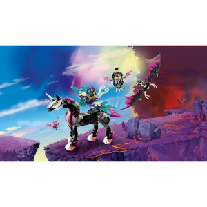 LEGO DREAMZzz Pegasus Flying Horse 71457 Building Toy Set (482 Pieces) - Image 3