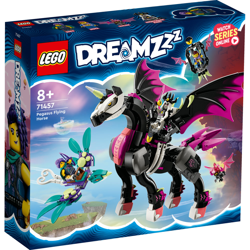 LEGO DREAMZzz Pegasus Flying Horse 71457 Building Toy Set (482 Pieces) - Image 7