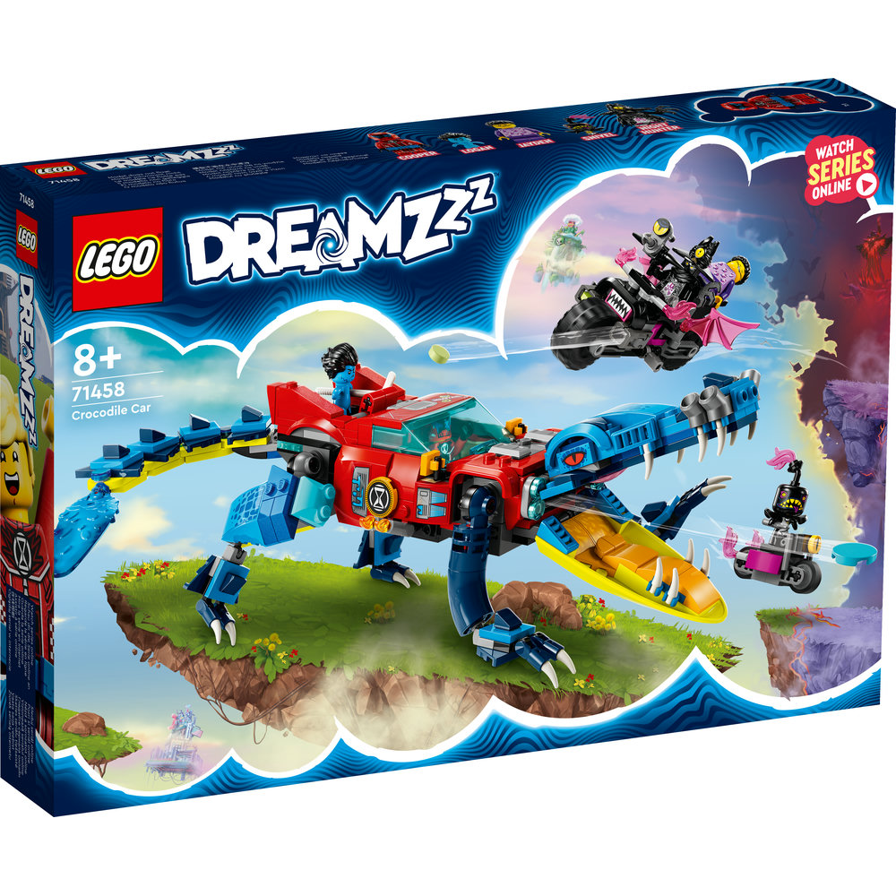 LEGO DREAMZzz Crocodile Car 71458 Building Toy Set for Kids (494 Pieces) - Image 7