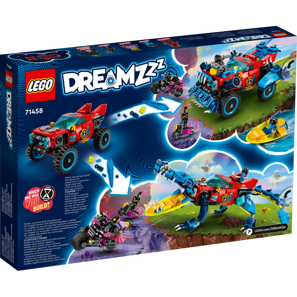 LEGO DREAMZzz Crocodile Car 71458 Building Toy Set for Kids (494 Pieces) - Image 8
