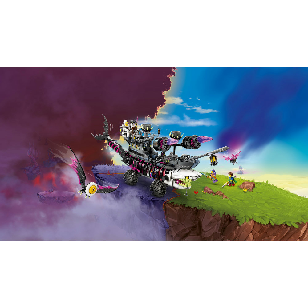 LEGO DREAMZzz Nightmare Shark Ship 71469 Building Toy Set (1,389 Pieces) - Image 3