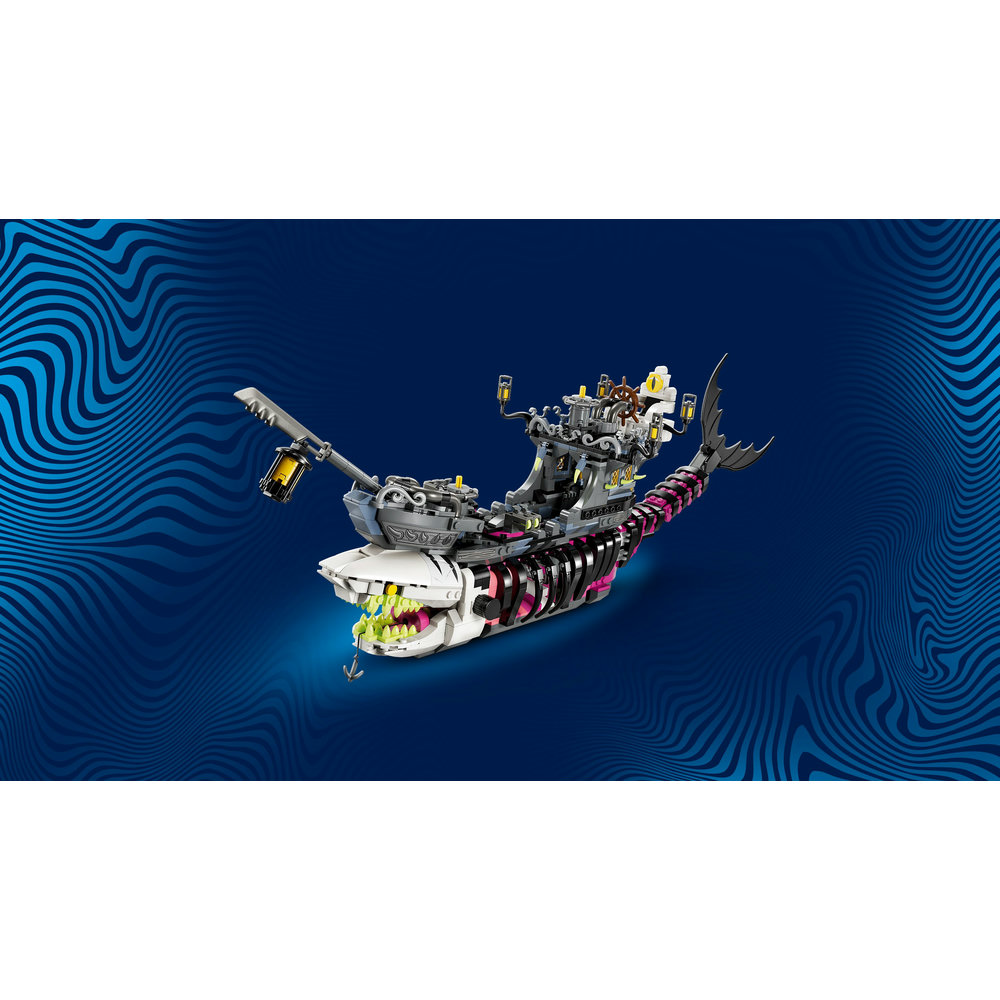 LEGO DREAMZzz Nightmare Shark Ship 71469 Building Toy Set (1,389 Pieces) - Image 4