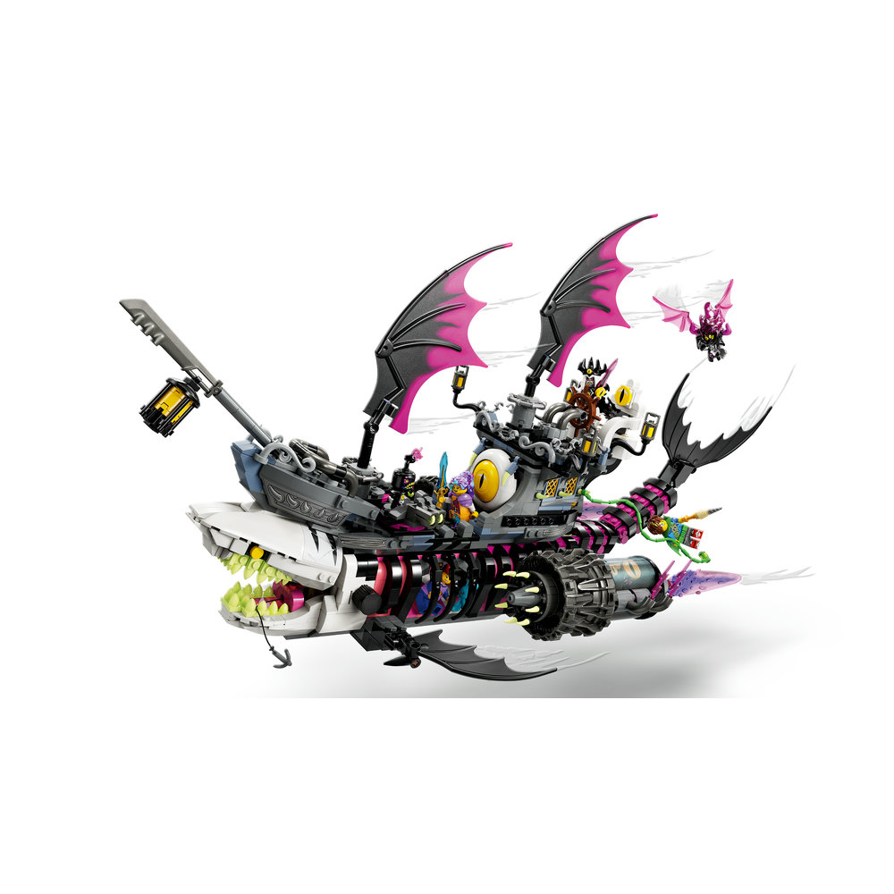 LEGO DREAMZzz Nightmare Shark Ship 71469 Building Toy Set (1,389 Pieces) - Image 5