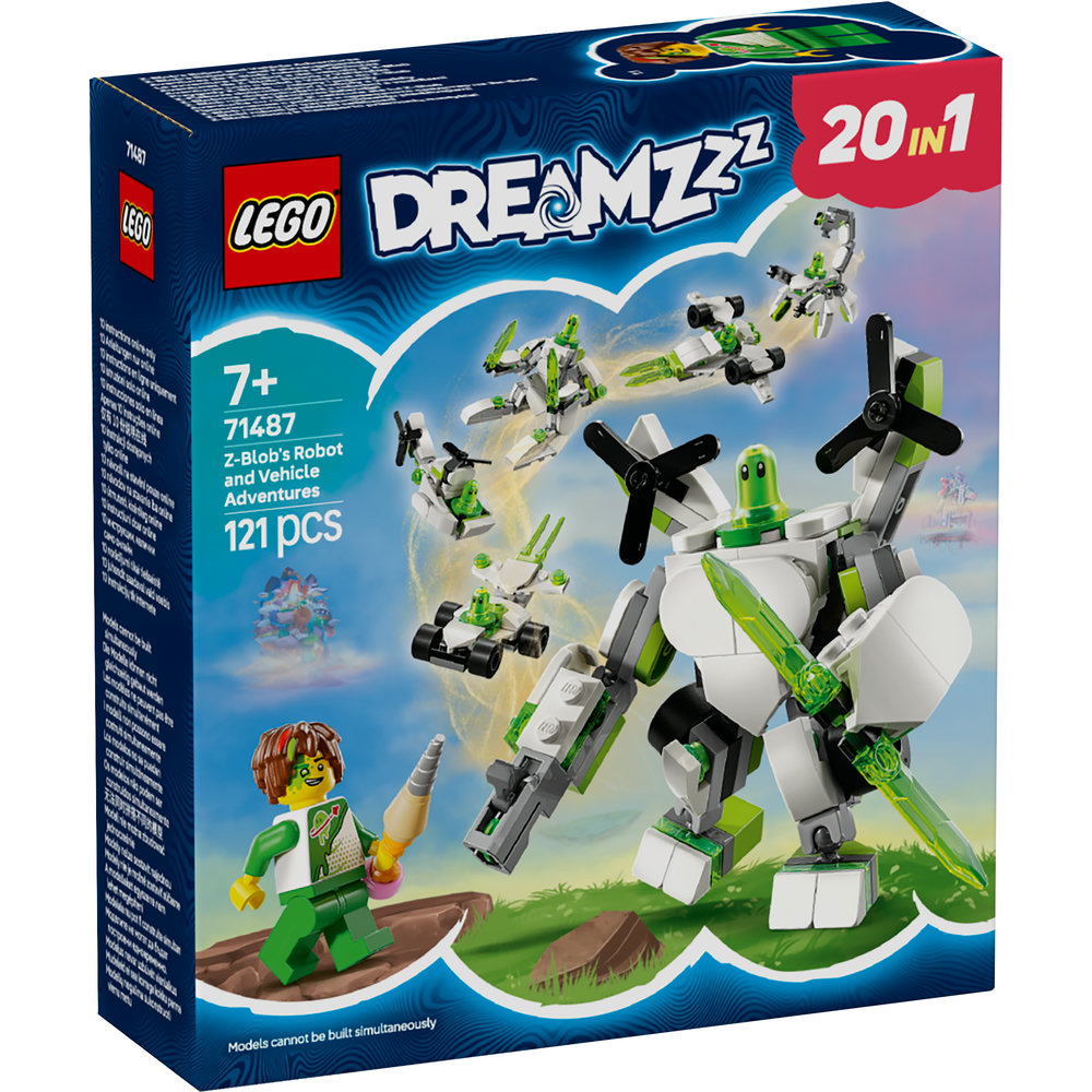 LEGO DREAMZzz Z-Blob’s Robot and Vehicle Adventures Mech Toys 71487 - Image 8