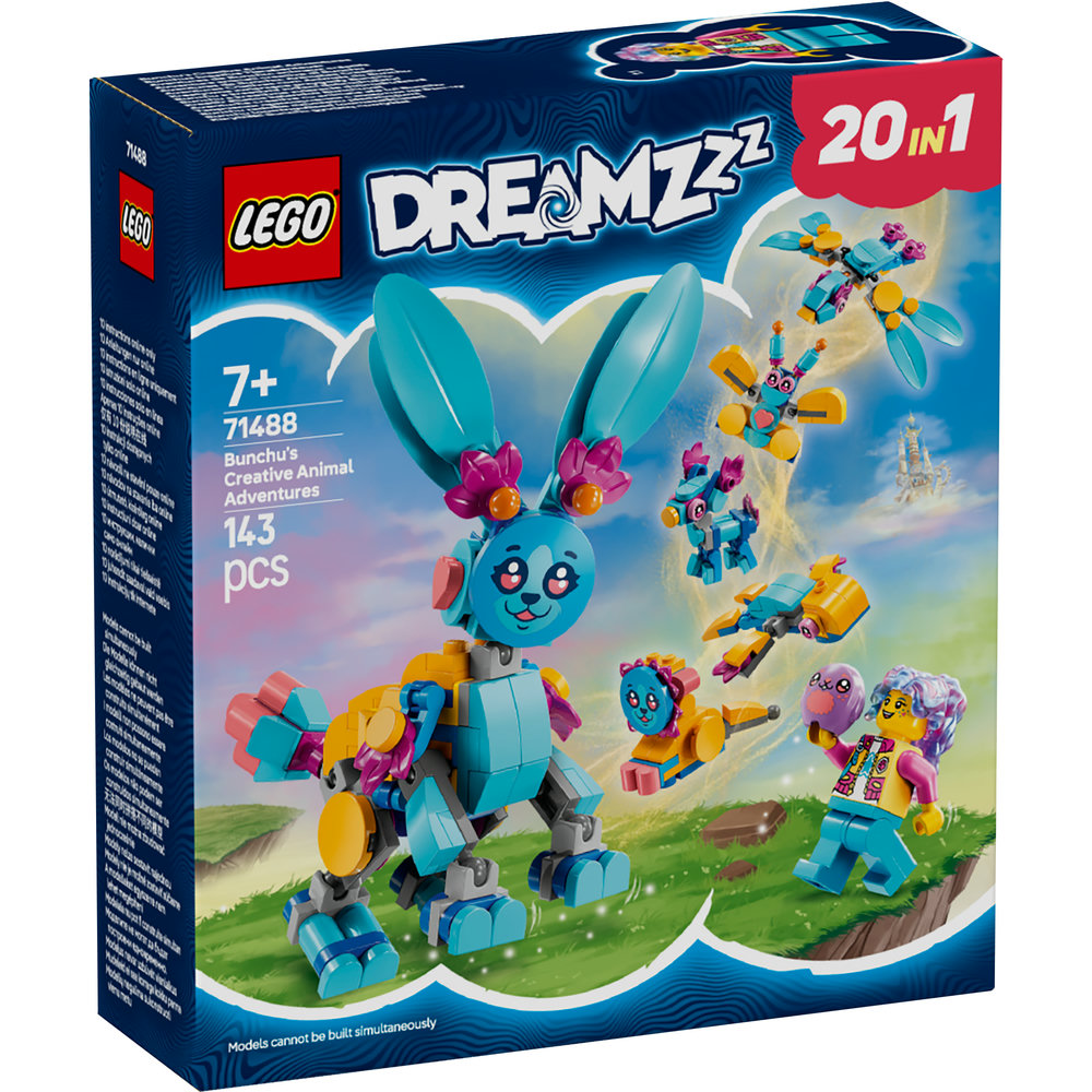 LEGO DREAMZzz Bunchu’s Creative Animal Adventures Bunny Toy 71488 - Image 8