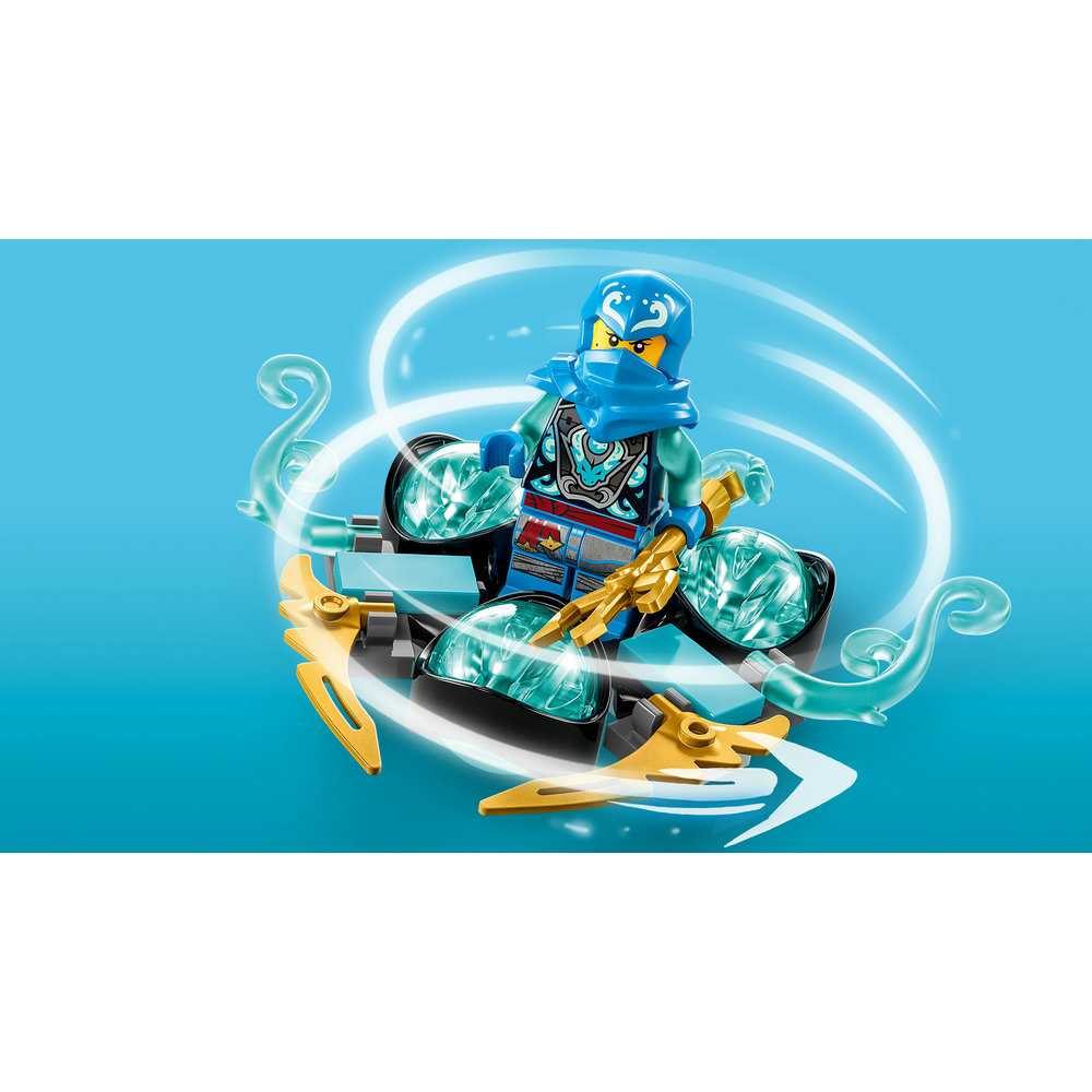 LEGO NINJAGO Nya’s Dragon Power Spinjitzu Drift 71778 Building Toy Set (57 Pieces) - Image 4