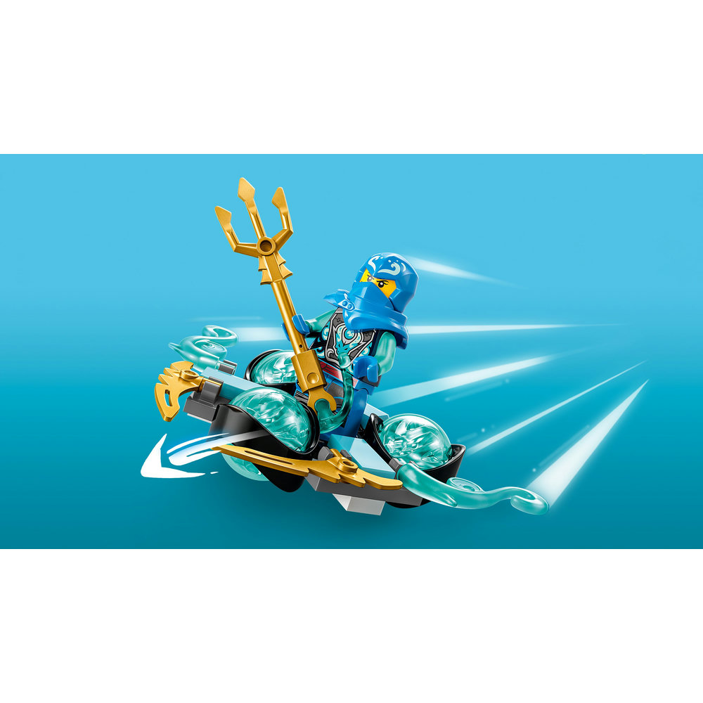 LEGO NINJAGO Nya’s Dragon Power Spinjitzu Drift 71778 Building Toy Set (57 Pieces) - Image 5