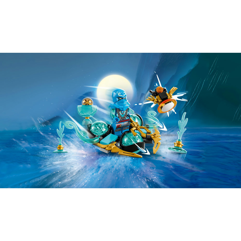 LEGO NINJAGO Nya’s Dragon Power Spinjitzu Drift 71778 Building Toy Set (57 Pieces) - Image 6