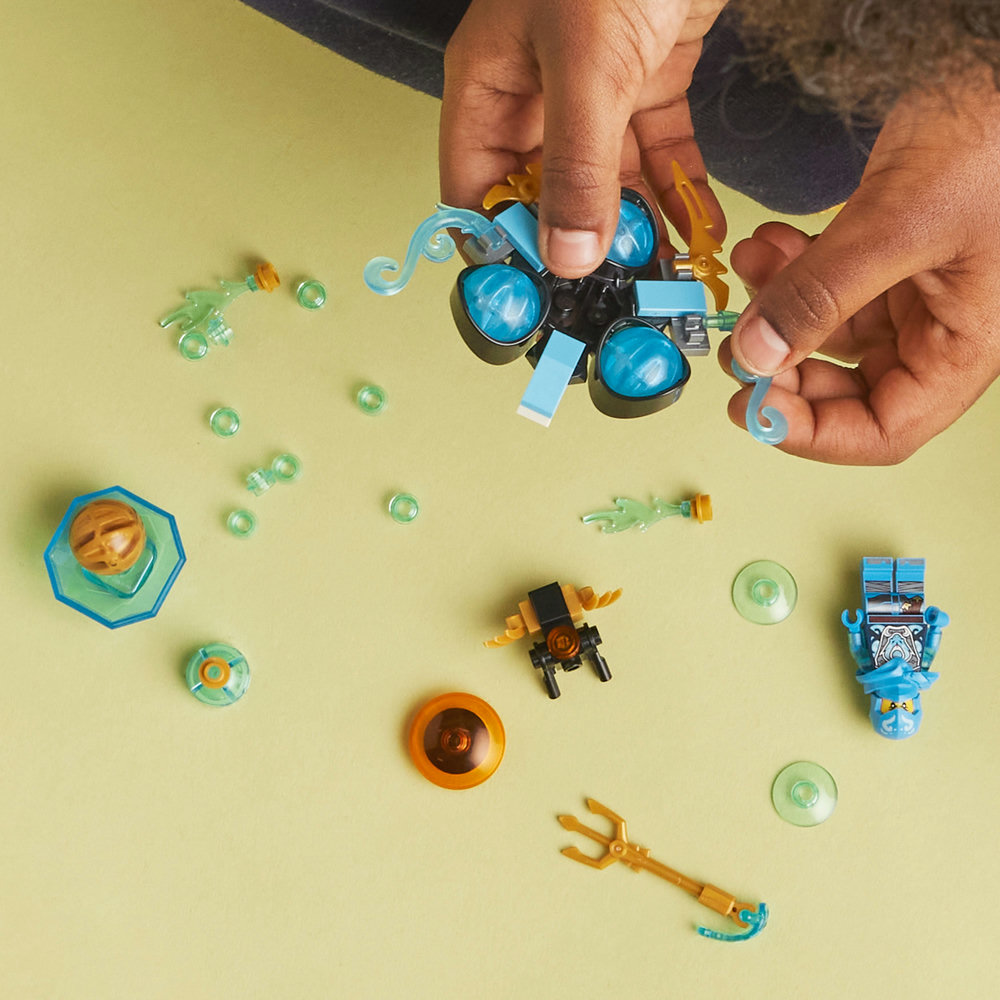 LEGO NINJAGO Nya’s Dragon Power Spinjitzu Drift 71778 Building Toy Set (57 Pieces) - Image 7