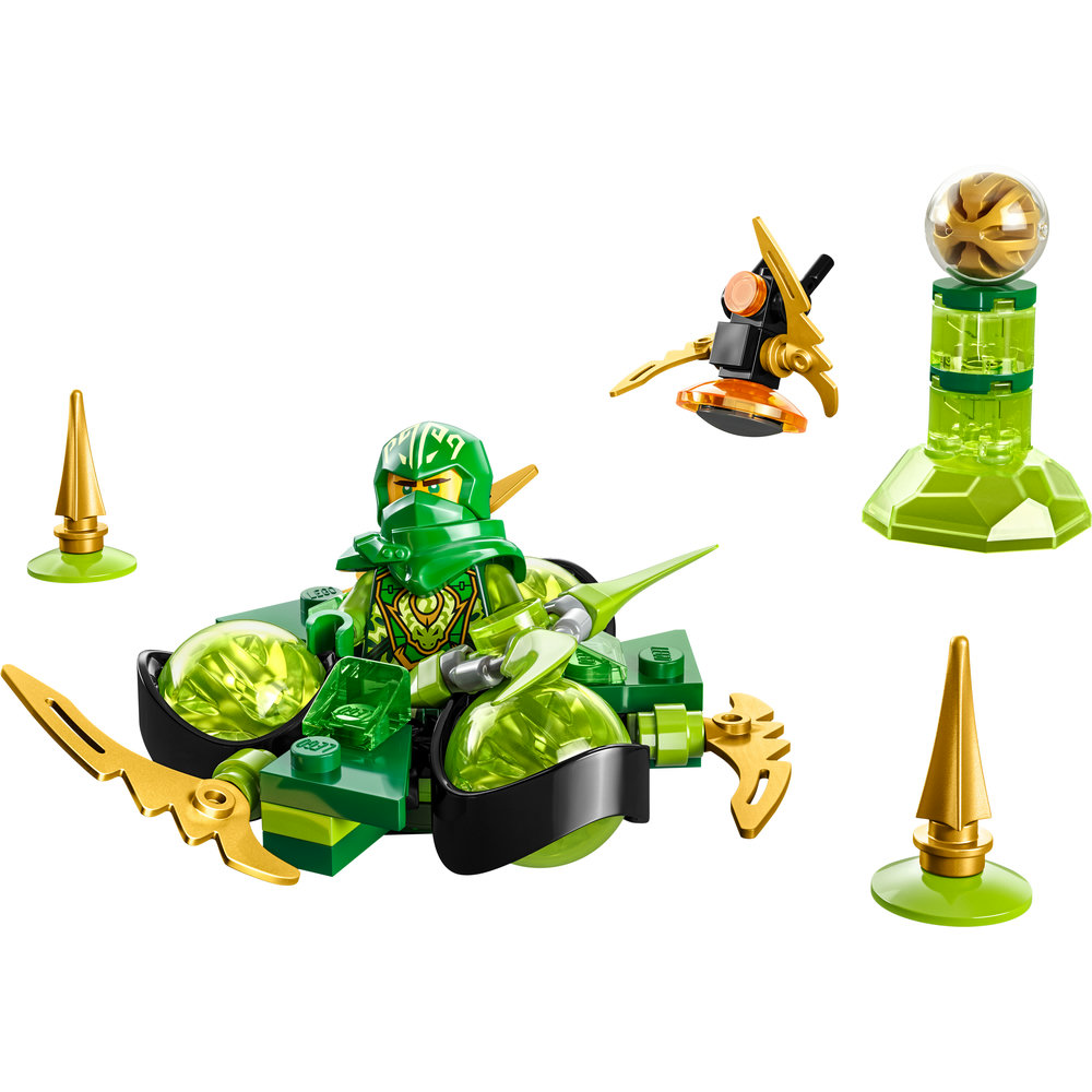 LEGO NINJAGO Lloyd’s Dragon Power Spinjitzu Spin 71779 Building Toy Set (56 Pieces) - Image 2