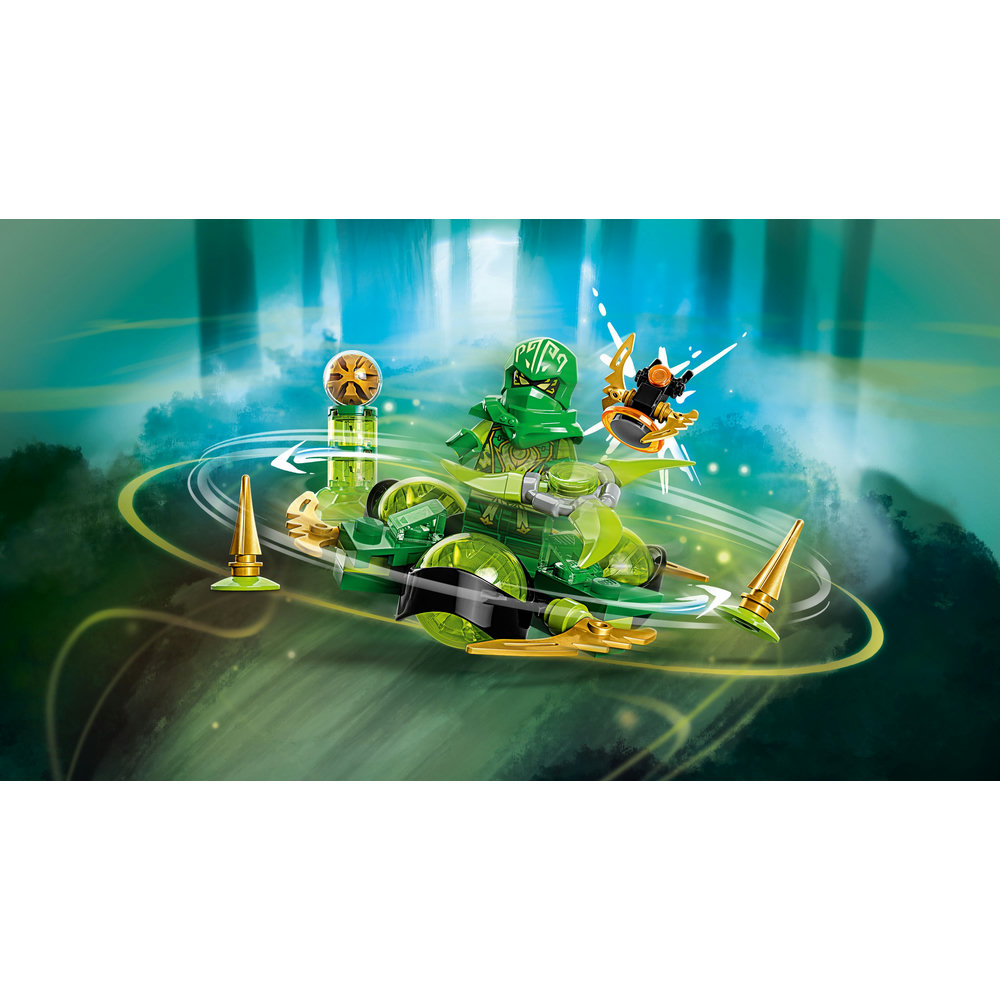 LEGO NINJAGO Lloyd’s Dragon Power Spinjitzu Spin 71779 Building Toy Set (56 Pieces) - Image 6