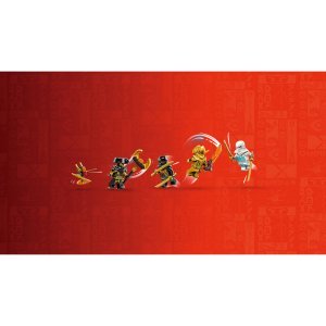 LEGO NINJAGO Zane’s Dragon Power Spinjitzu Racing Car 71791 Building Toy Set (307 Pieces) - Image 6