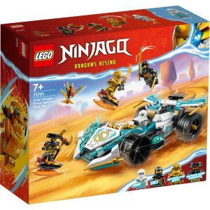 LEGO NINJAGO Zane’s Dragon Power Spinjitzu Racing Car 71791 Building Toy Set (307 Pieces) - Image 7