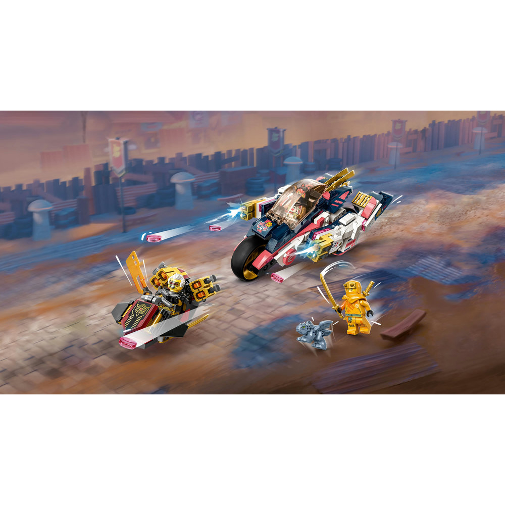 LEGO NINJAGO Sora’s Transforming Mech Bike Racer 71792 Building Toy Set (384 Pcs) - Image 5