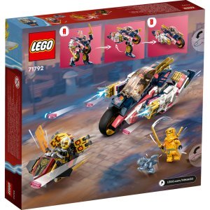 LEGO NINJAGO Sora’s Transforming Mech Bike Racer 71792 Building Toy Set (384 Pcs) - Image 8