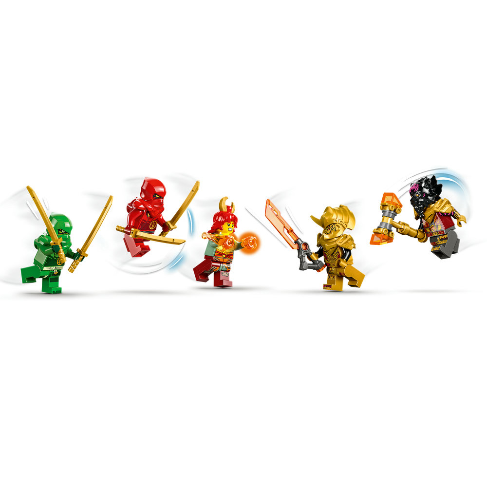 LEGO NINJAGO Heatwave Transforming Lava Dragon 71793 Building Toy Set (479 Pieces) - Image 3