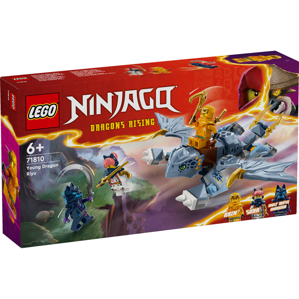 LEGO NINJAGO Young Dragon Riyu Toy Set 71810 - Image 8