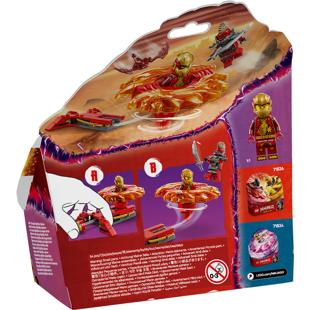 LEGO NINJAGO Kai’s Dragon Spinjitzu Spinner Action Toy Set 71823 - Image 9