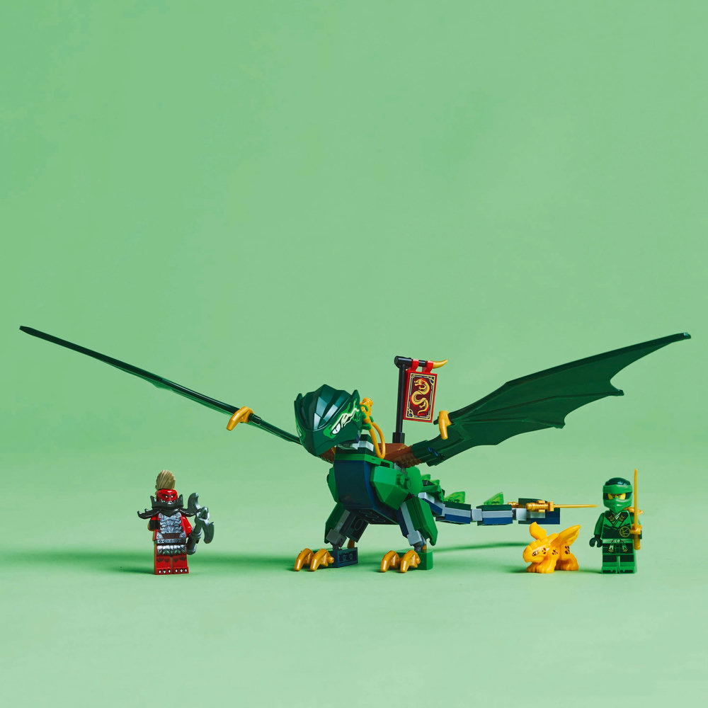 LEGO NINJAGO Lloyd’s Green Forest Dragon Toy 71829 - Image 12