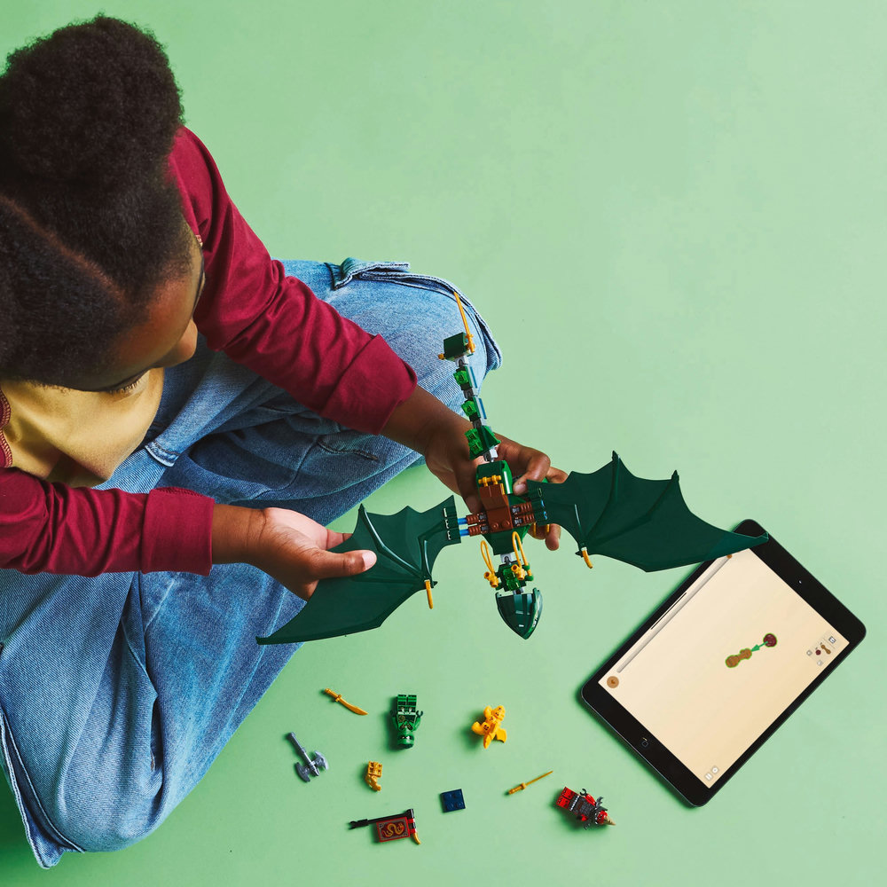 LEGO NINJAGO Lloyd’s Green Forest Dragon Toy 71829 - Image 7